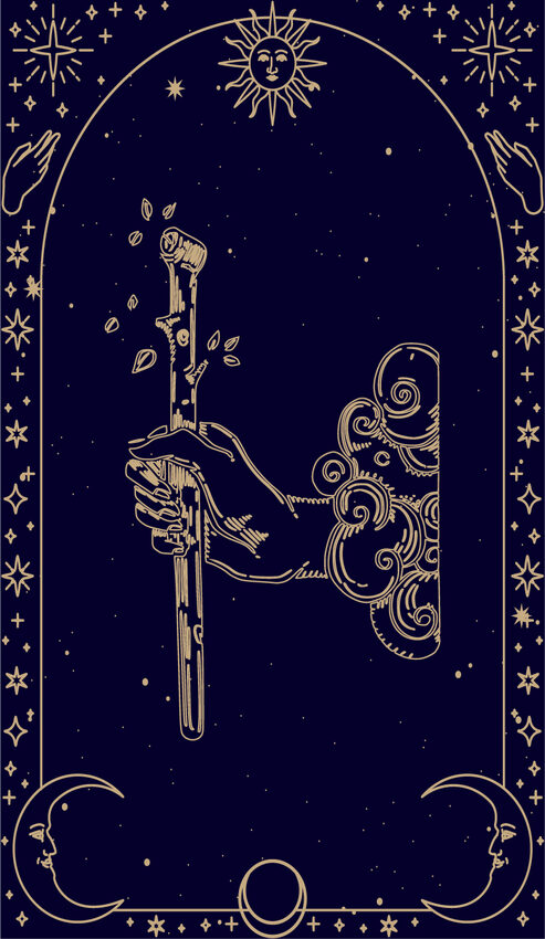 เอซไม้เท้า