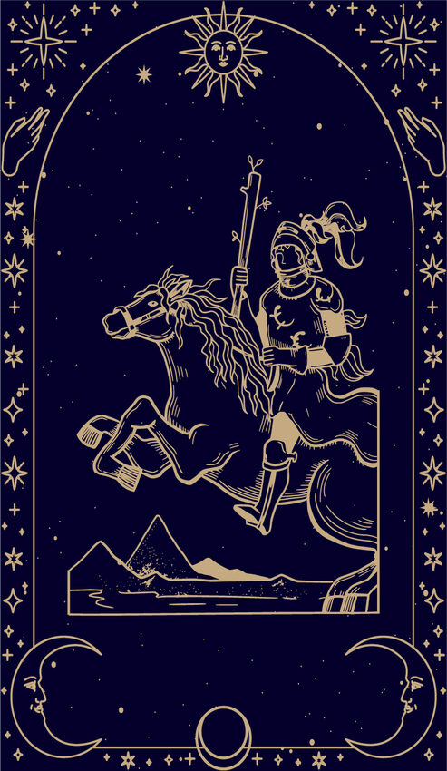 อัศวินไม้เท้า