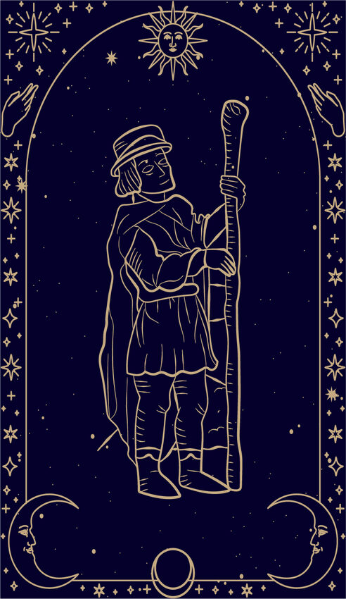 นักศึกษาไม้เท้า